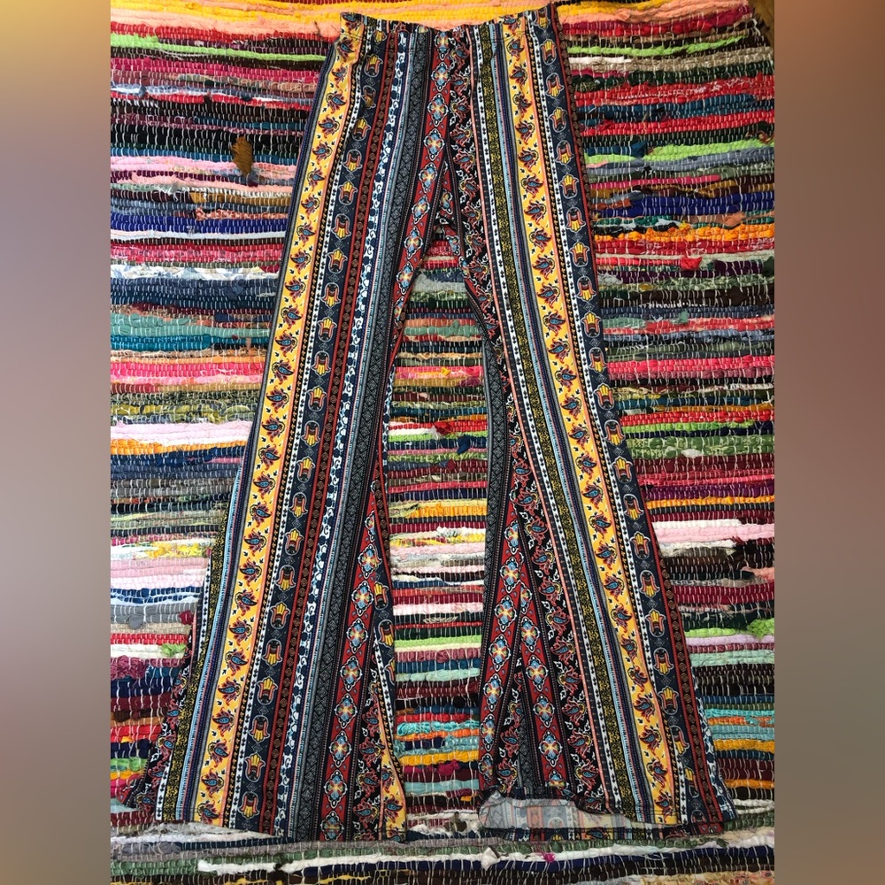 Boho pattern leggings